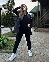 Жіночий спортивний костюм з жилетом, фото 2
