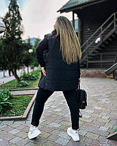 Жіночий спортивний костюм з жилетом, фото 3