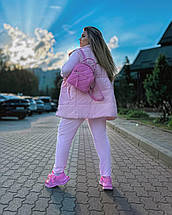 Жіночий спортивний костюм з жилетом, фото 5