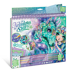 Набір для творчості Nebulous Stars Скетчбук з наклейками легенда про Аріаза 11372