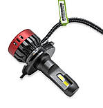 H4 Led лампи Kelvin 8000Lm / Світлодіодні лампи H4 Fseries 6000K 40Вт - Рік гарантії, фото 8