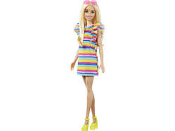 Лялька Модниця з брекетами у смугастій сукні HPF73 ТМ Barbie