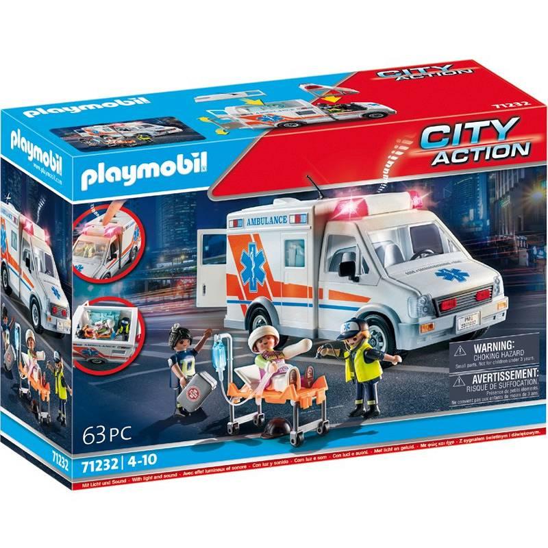 Ігровий набір фігурок Playmobil City Action Швидка допомога 71232 оригінал