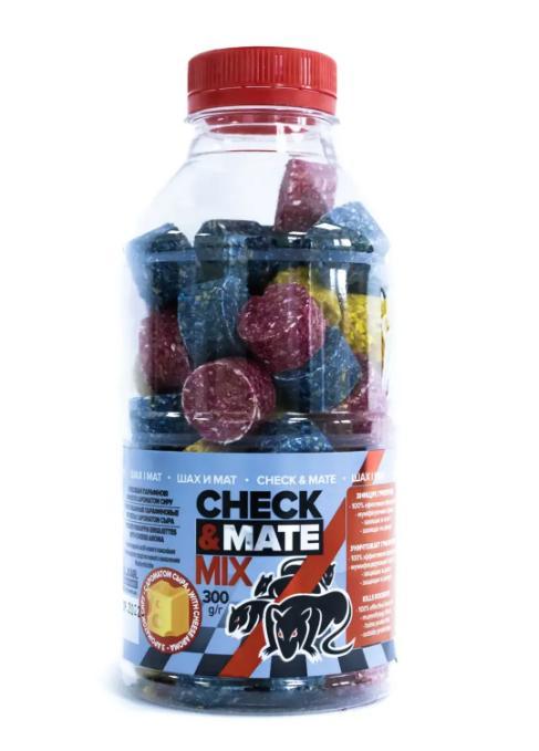 Засіб від гризунів Шах та Мат MIX, брикет з ароматом сиру