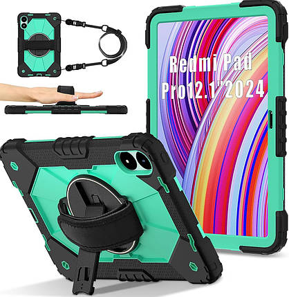 Чохол Protective force на Xiaomi Redmi Pad Pro (12.1") / бірюзовий, фото 1