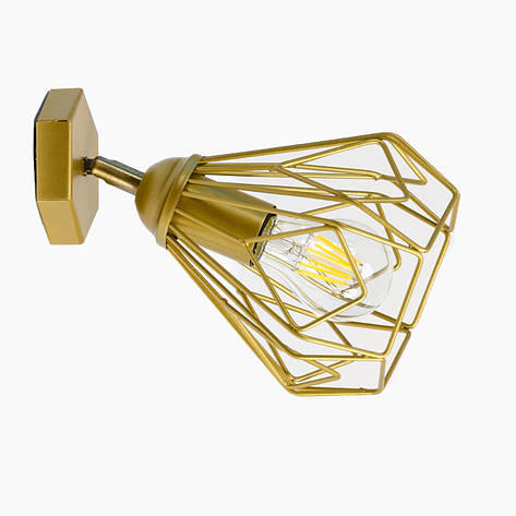 Бра (світильник настінний) Bevel W165 Gold, фото 1