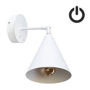 Бра з вимикачем Mont W180-BT White, фото 1