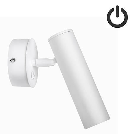 Бра з вимикачем Pelikan W180-BT White, фото 1