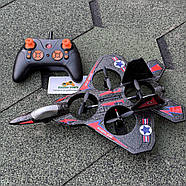 Літак на радіоуправлінні F-22 Raptor Червоний | Літаки на пульті управління | Іграшки на радіокеруванні, фото 2