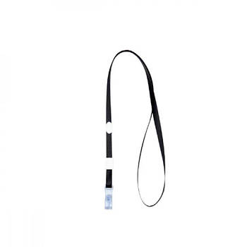 Шнурок для бейджа із силіконовим кліпом Axent 4551-01 чорний 604371 G-Rich