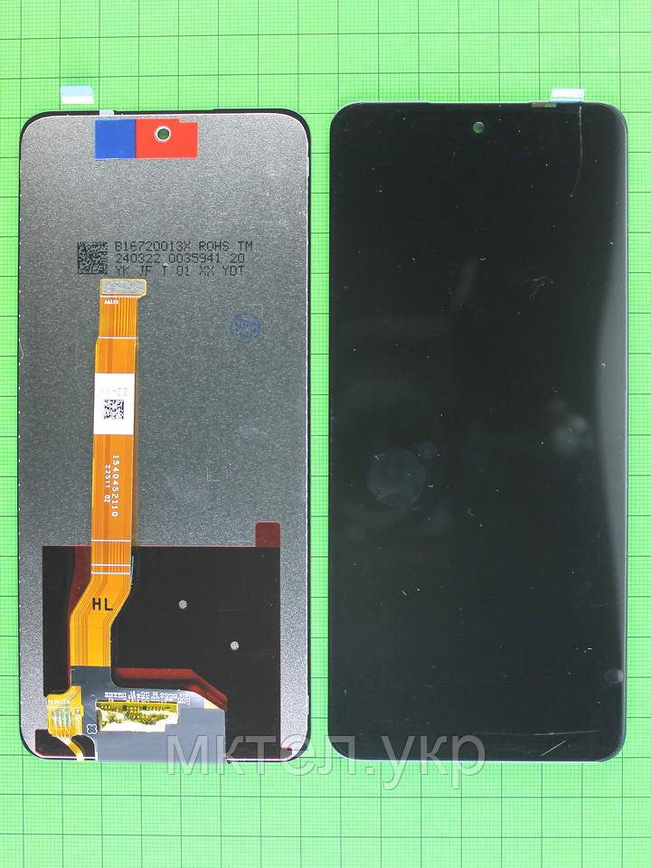 Дисплей Realme C55/Realme C67 5G з сенсором, чорний Original PRC