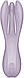 Клиторальный вибратор Satisfyer Threesome 2 Violet, 3 гибких пальчика, 3 мотора (анонимно) - фото 5 - id-p2427071629
