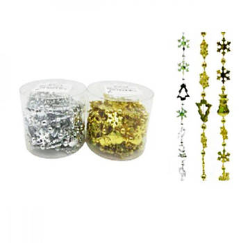 Декор новорічний Буси 69-318 3м Mix 641950 G-Rich