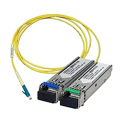 Комплект двох модулів оптичних E-LINK 1550nmTX (20km) та 1310nmTX (20km) + Подарунок: Патч-корд оптичний Patchcord
