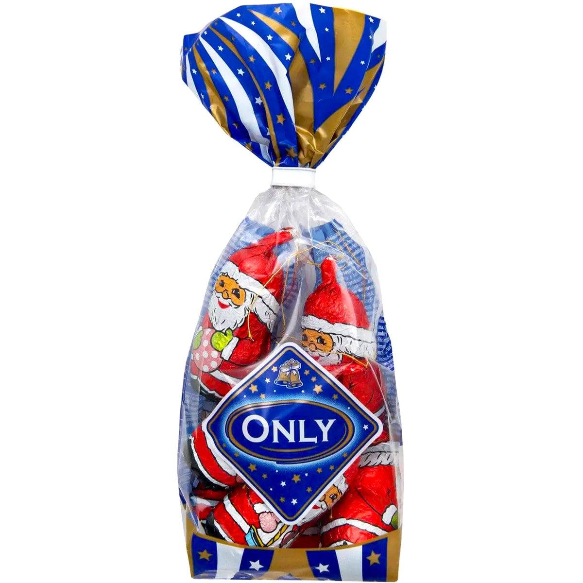 Шоколад новорічний (на ялинку) Only Санта Клаус 100г (8шт)