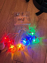 Гірлянда музична Сніговик Usb 10LED — 2,5 м теплий і мікс 1020 209309, фото 5