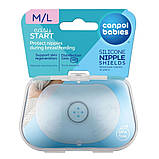 Накладки на сосок при плоских або втягнутих сосках оберігають потріскані соски при годуванні, 28-602, фото 2