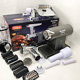 М'ясорубки для ковбасок MAGIO, Електром'ясорубка для дому М'ясорубка електрична їдальні KX-69, фото 6