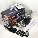 М'ясорубки для ковбасок MAGIO, Електром'ясорубка для дому М'ясорубка електрична їдальні KX-69, фото 4