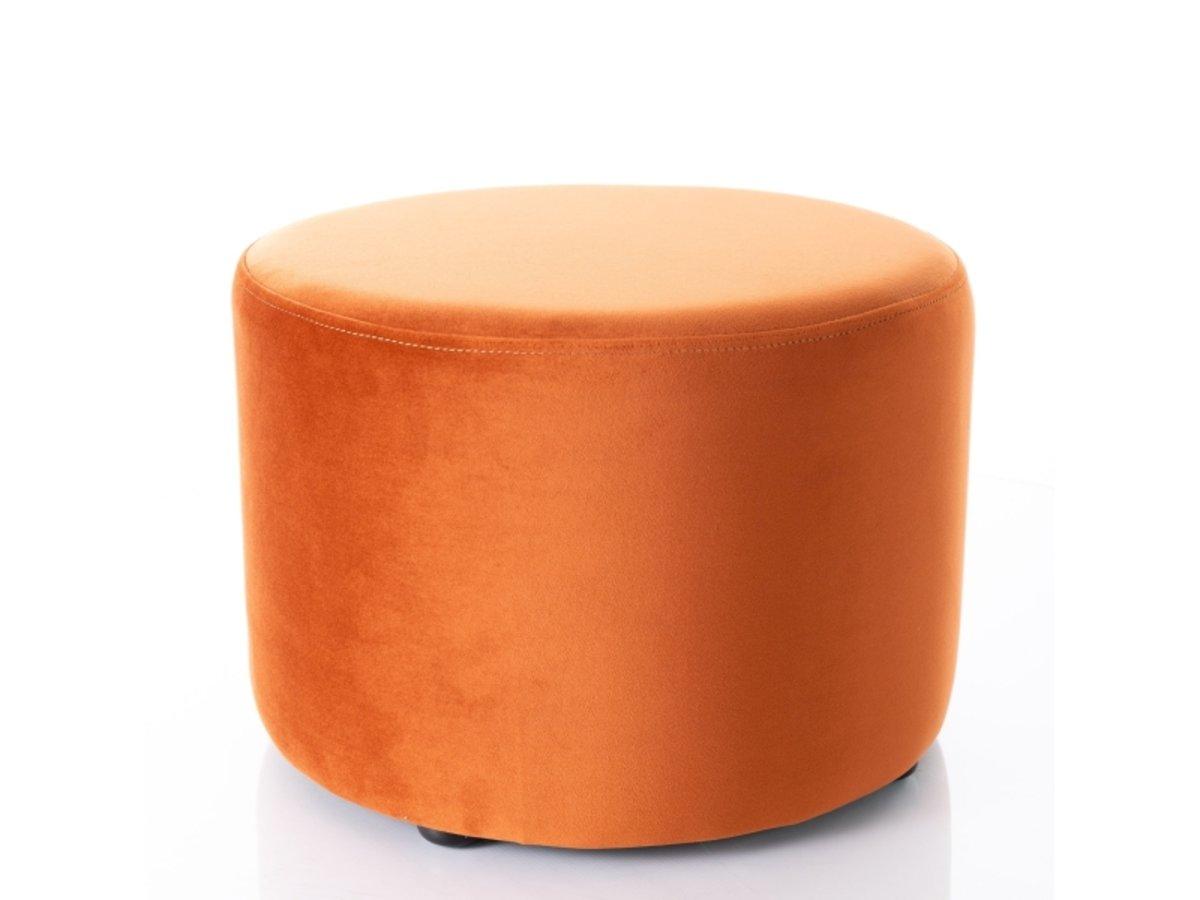 Пуф DOTI A VELVET цинамон BL.4215 д.43