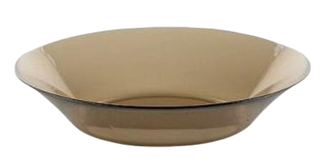 Тарілка скляна Pasabahce Investment BRONZE глибока 220 мм (10335/sl*B)