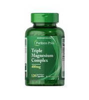 Triple Magnesium Complex Puritan's Pride, 120 капсул