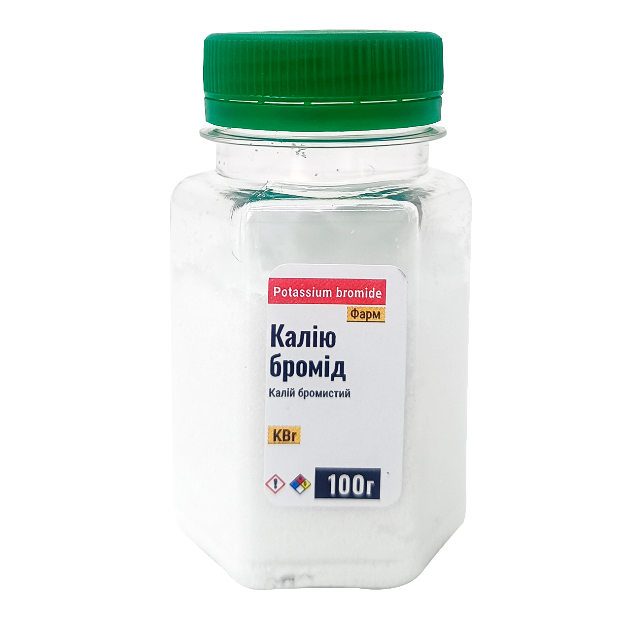 Калій бромистий Калію Бромід 100г фарм