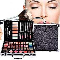 Набір косметики в кейсі, 86 предметів, 30х21х6,5см / Б'юті бокс з косметикою / Набір косметики для макіяжу