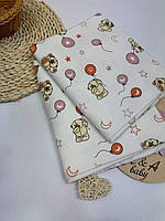 Пелюшка бавовняна/фланелева 110х90