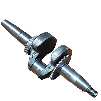 Колінвал бензогенератора двигуна 168F/170F. L 254 мм