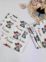 Пелюшка бавовняна/фланелева 90х80