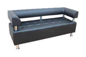Диван офісний BNB IRIS 160см. Будь-який колір. .Для очікування, лікарні, університету, школи, ТРЦ, салону краси