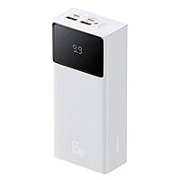 Зовнішній акумулятор Baseus Star-Lord Digital Display Fast Charging Power Bank 30000mAh 65W Moon White（With