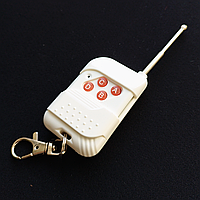 Пульт брелок ДК із зовнішньою антеною, 4 канали 433, 92 МГц для воріт гаража, шлагбаумів, систем ДК, чип EV1527