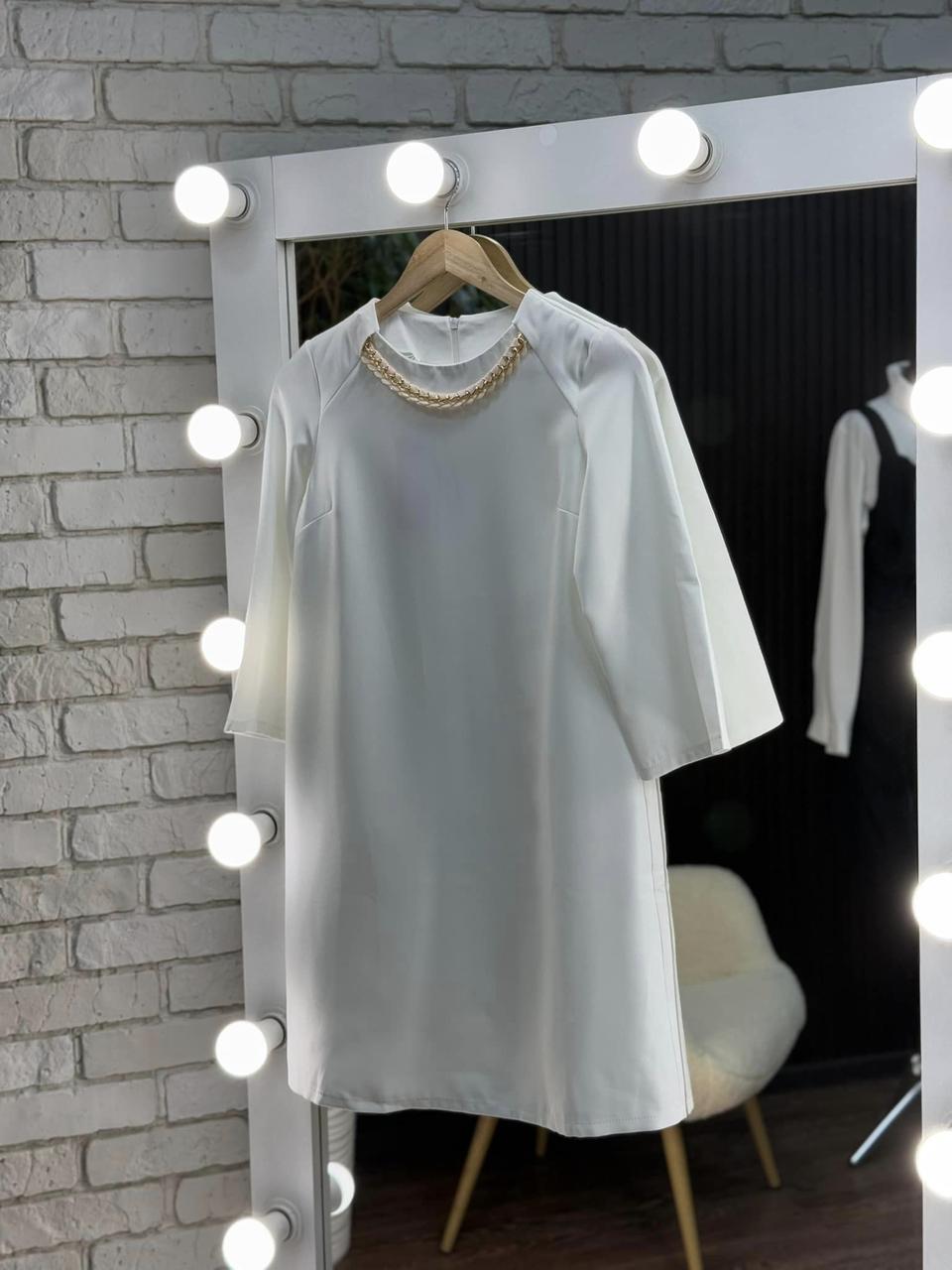 Стильна жіноча сукня, тканина "Костюмна" розмір 44