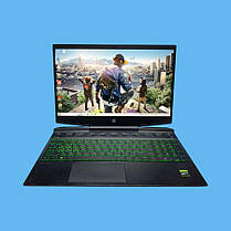 Б/в Ігровий ноутбук Б-клас HP Pavilion Gaming 15-dk0056wm 15.6" 1920x1080| i5-9300H| 16GB RAM| 480GB SSD| GTX 1650 4GB, фото 2