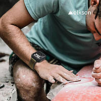 Фірмовий чохол elkson Quattro Rugged для Apple Watch 46 mm Series 10 — Чорний, фото 6