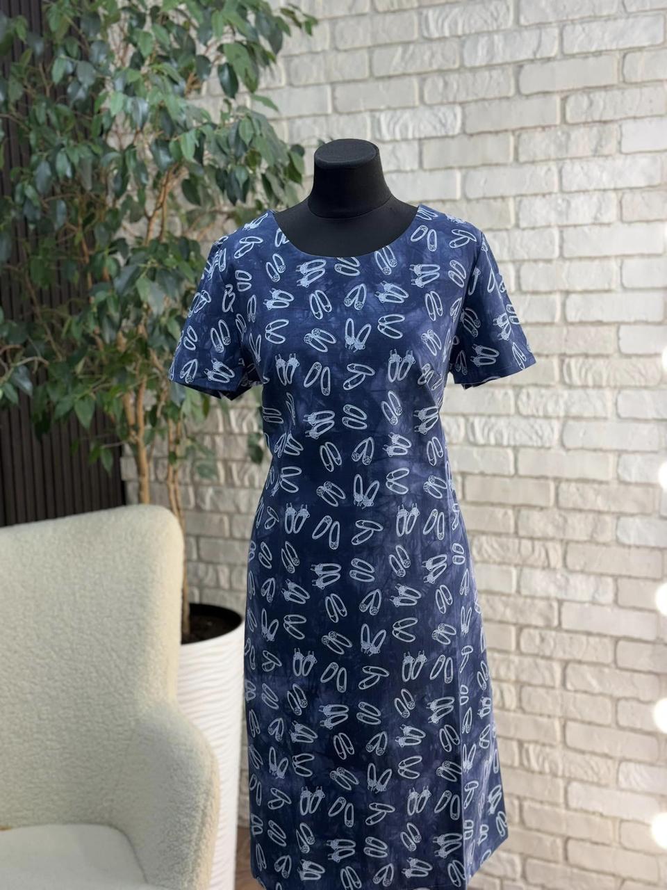 Стильна жіноча сукня, тканина "Стрейч-Котон" розмір 48