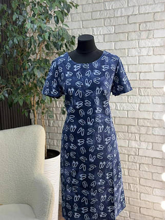 Стильна жіноча сукня, тканина "Стрейч-Котон" розмір 48, фото 1