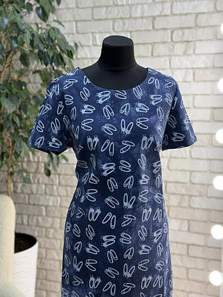 Стильна жіноча сукня, тканина "Стрейч-Котон" розмір 48, фото 3