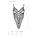 Еротичний боді з малюнком LOVELIA BODY black L/XL - Passion, фото 7