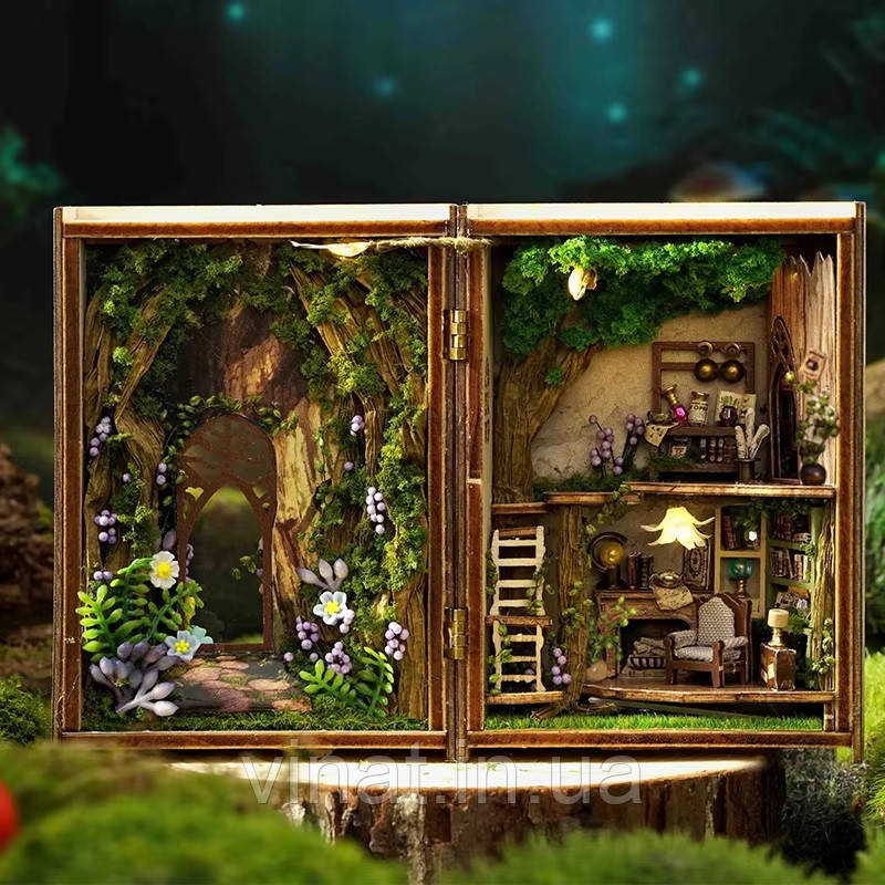 Румбокс Міні-будиночок Лісова країна чудес DIY Mini House  Forest Wonderland mini-109