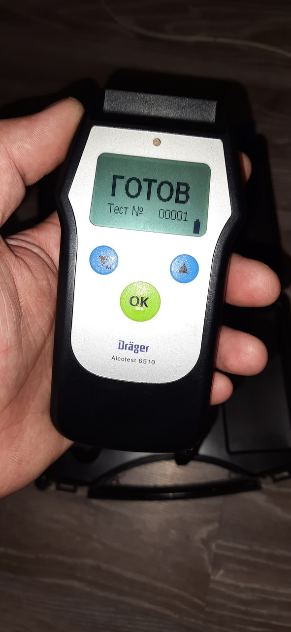 Алкотестер Драгер Dräger Alcotest ® 6510 профессиональный (ID ...