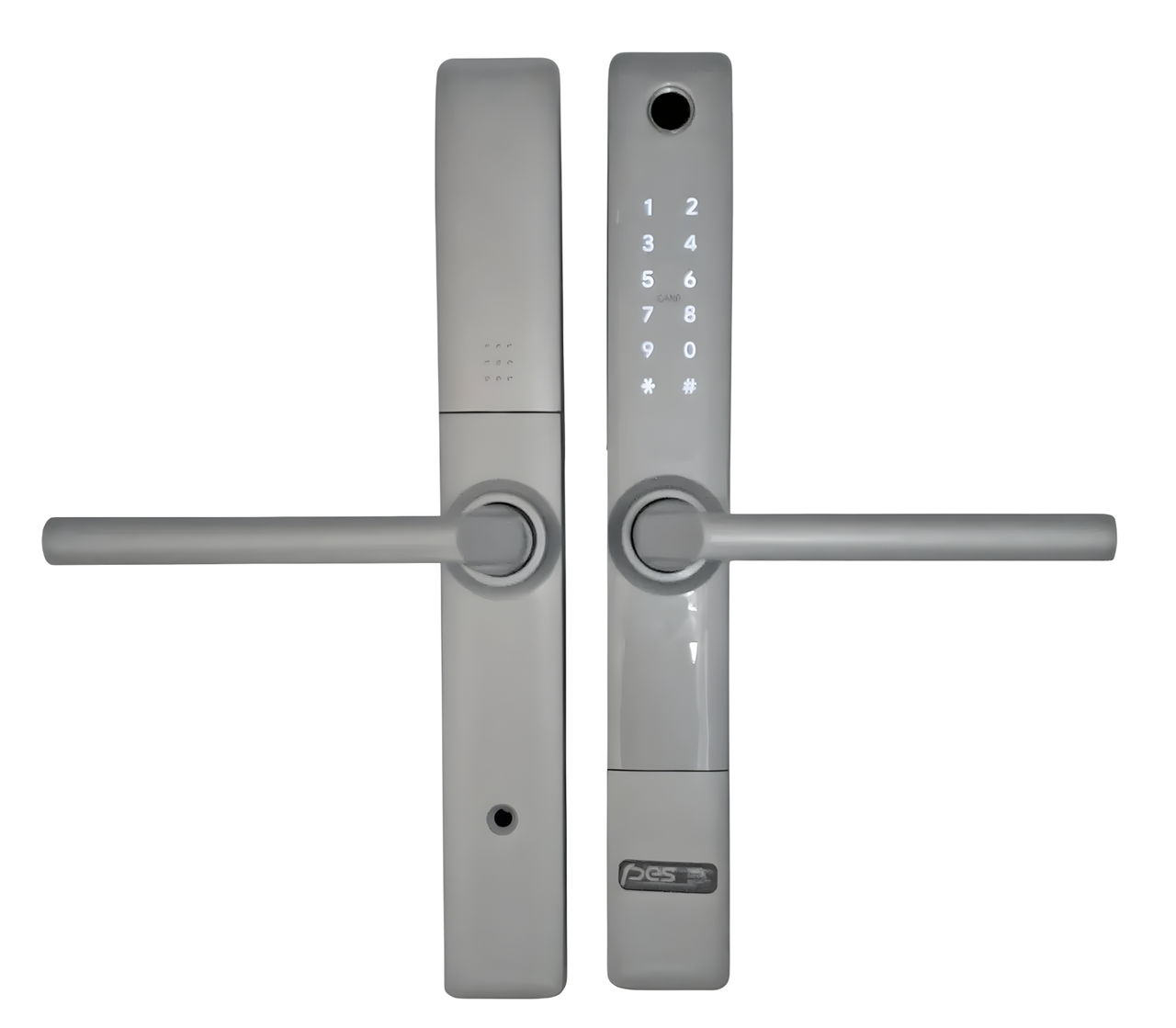 PES Bigl Silver автономний розумний замок на двері, фото 1