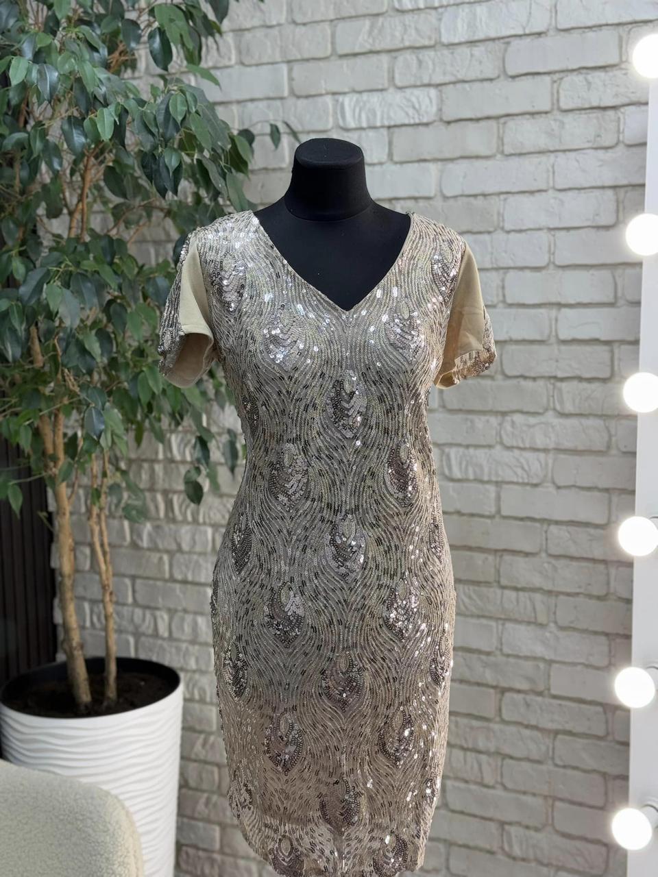 Стильна жіноча сукня, тканина "Креп-Дайвінг" розмір 50