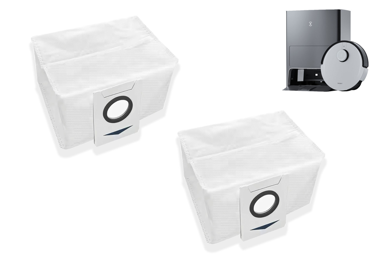 Мішки 2 шт для роботів-пилососів Ecovacs Deebot X1/T10 OMNI/TURBO