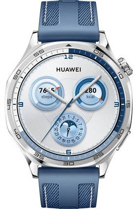 Smart Watch Huawei GT 5 46mm (VLI-B19) Blue (Woven Strap) UA, фото 1