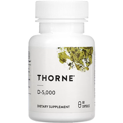 Вітамін D3 / Vitamin D3, Thorne Research, 125 мкг (5000 МО)
