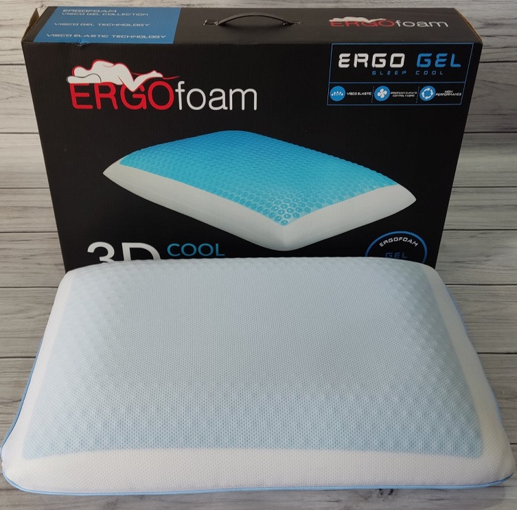 Ergo foam Gel подушка з охолоджуючою гелевою вставкою. Туреччина., фото 1