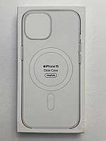 Оригінальний протиударний чохол Apple Clear Case with MagSafe для iPhone 15 Прозорий (MT203ZM/A)